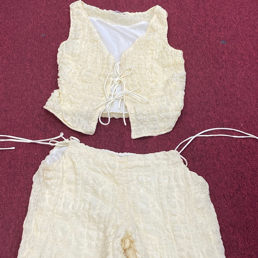 Yllw Bubble Pants Size S, top Size S